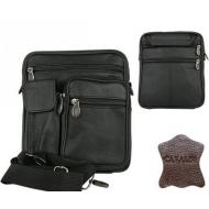Meeste nahkkott HD-725L2 BLACK, , Meeste käekotid